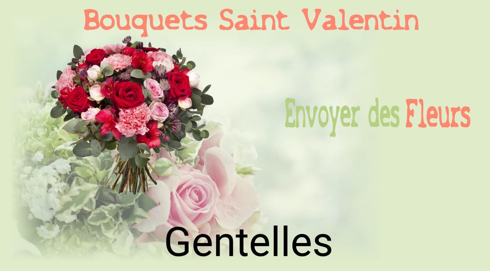 Roses de Saint-Valentin livrées à Gentelles